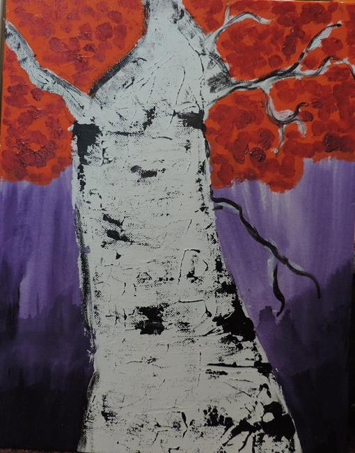 Art: the birch by Artist Nancy Denommee   