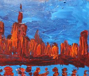 Detail Image for art paint the town red