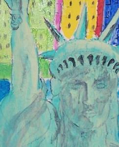 Detail Image for art Statue of Liberty SOLD