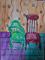 Art: Pair of Chairs  by Artist Nancy Denommee   