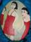 Art: Three Red Dresses SOLD by Artist Nancy Denommee   