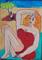 Art: The Beach by Artist Nancy Denommee   