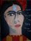 Art: Night is Falling in my Life 2 SOLD by Artist Nancy Denommee   