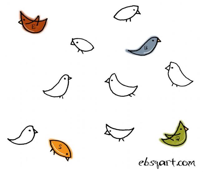 Art: EBSQ Tee - stand out! by Artist Aimee Marie Wheaton