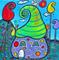 Art: Creating My World IV by Artist Juli Cady Ryan