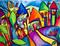 Art: Butterfly Towers by Artist Chris Jeanguenat