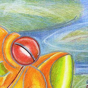 Detail Image for art Froggie Polka Dot Detail Image for art Froggie Polka Dot