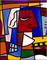 Art: Head Games - Cubist 18 by Artist Thomas C. Fedro