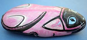 Detail Image for art Rock Cat Pinky Siamese