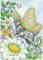 Art: SCOTTY IN MY GARDEN by Artist Susan Brack