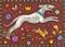 Art: WHIPPET AND HARE by Artist Susan Brack