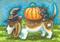 Art: ON THE TRAIL OF HALLOWEEN by Artist Susan Brack