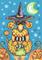 Art: PUMPKIN POODLE Cartoon by Artist Susan Brack