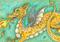 Art: LEAPING LIZARD Dragon by Artist Susan Brack