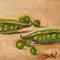 Art: Green Peas by Artist Delilah Smith