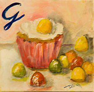 Art: G is for Gumdrops-sold by Artist Delilah Smith