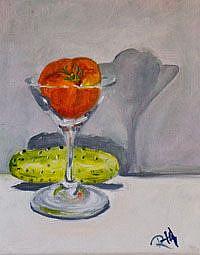 Art: Tomatoe Martini by Artist Delilah Smith
