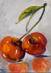 Detail Image for art Two Cherries