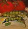 Art: Tomatoes and Peas by Artist Delilah Smith