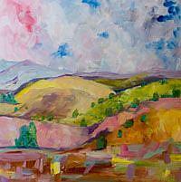 Detail Image for art Abstract Landscape No 2