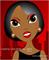 Art: Graying Gracefully by Artist Shirley Inocent