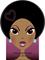 Art: Afro Love by Artist Shirley Inocent