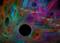 Art: Rainbow Holes by Artist christi lynn schwartzkopf