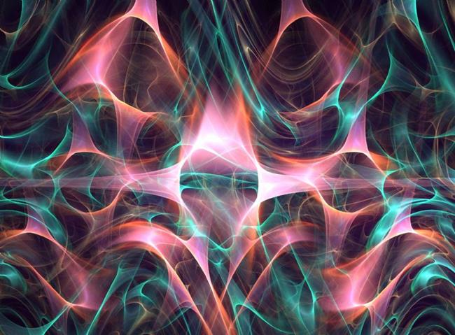 Art: AugerRibbons by Artist christi lynn schwartzkopf
