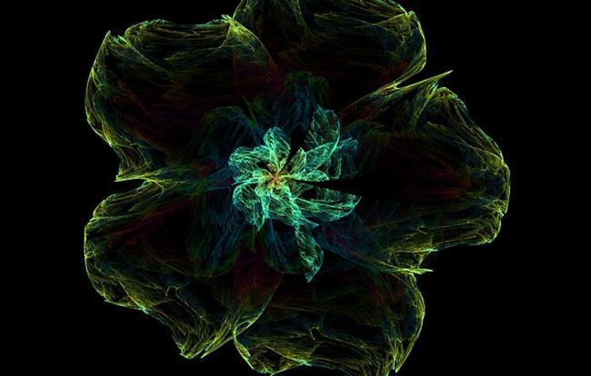 Art: One Green Bloom by Artist christi lynn schwartzkopf