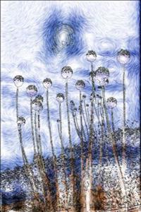 Detail Image for art Allium in Blue