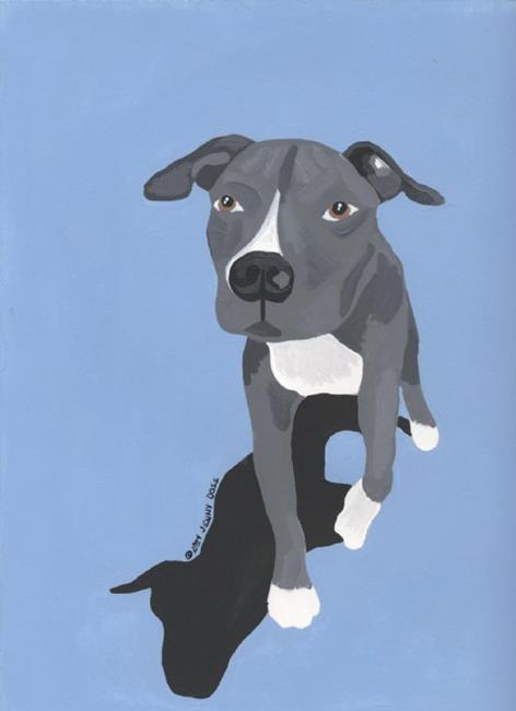 Art: Blue by Artist Jenny Doss