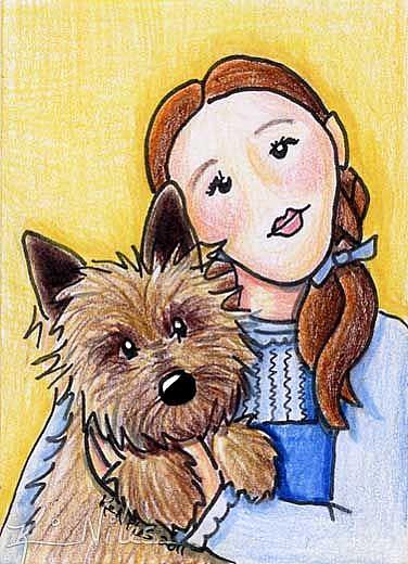 Toto and Dot - by KiniArt from Dogs