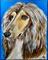 Art: Afghan Hound by Artist Dia Spriggs