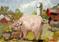 Art: Pig Pen by Artist Delilah Smith