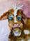Art: Sad Cow by Artist Delilah Smith