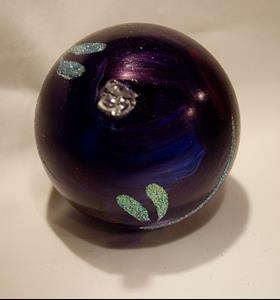 Detail Image for art 2012 Dragonfly Ball Purple Marble # 8 of 24