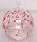 Art: Red Dragonfly Ball Candle Holder by Artist Rebecca M Ronesi-Gutierrez