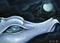 Art: Eye Of Blue Lightning by Artist Elaina Wagner