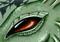 Art: Eye Of The Swamp Dragon by Artist Elaina Wagner