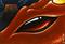 Art: Eye Of The Lava Dragon by Artist Elaina Wagner
