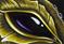 Art: Eye Of Deep Amethyst by Artist Elaina Wagner