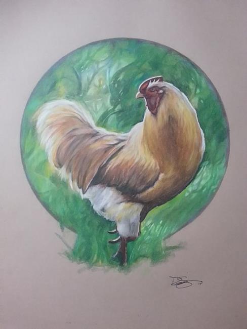 Art: rooster.jpg by Artist Richard R. Snyder