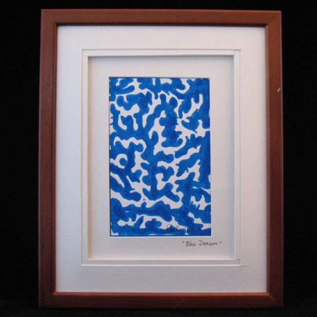 Art: Blue Dragon (available) by Artist Dorothy Edwards