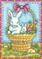 Art: EASTER SURPRISE Basket by Artist Susan Brack
