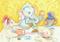 Art: CAKE AND COOKIES by Artist Susan Brack