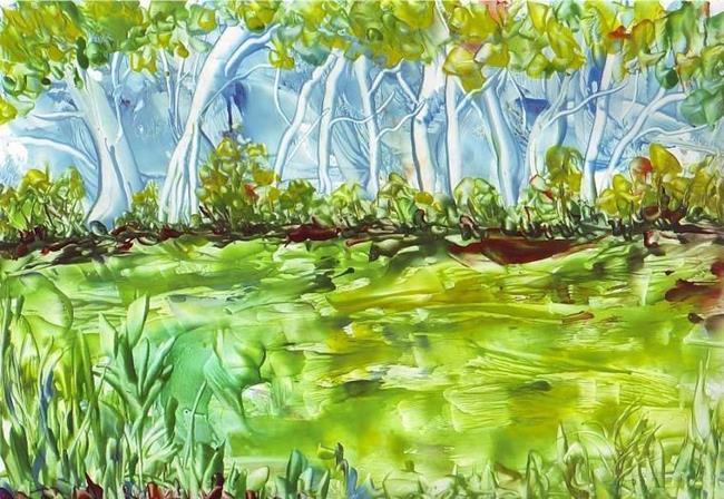 Art: Landscape - sold by Artist Ulrike 'Ricky' Martin