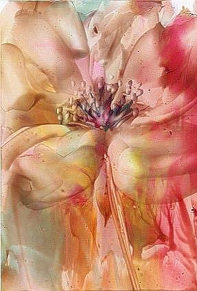 Art: Floral 1 - sold by Artist Ulrike 'Ricky' Martin