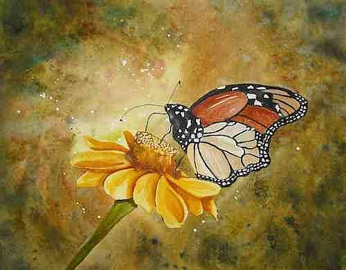 Art: Enchanted Butterfly by Artist Melanie Pruitt