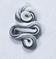 Art: Silver Screen Signature Swirl Pendant by Artist Staci Rose