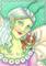 Art: FAIRY AND CATTERFLY by Artist Susan Brack